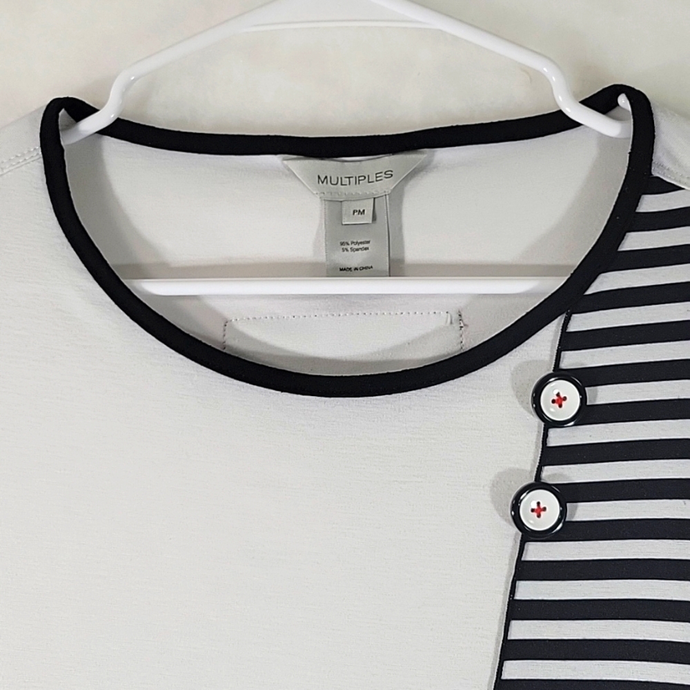 Multiples Artison Patchwork Tunic Size P/M - image 4